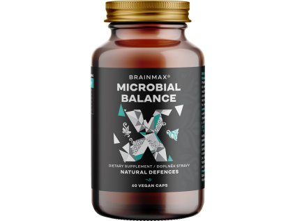 BrainMax Microbial Balance, 60 rostlinných kapslí