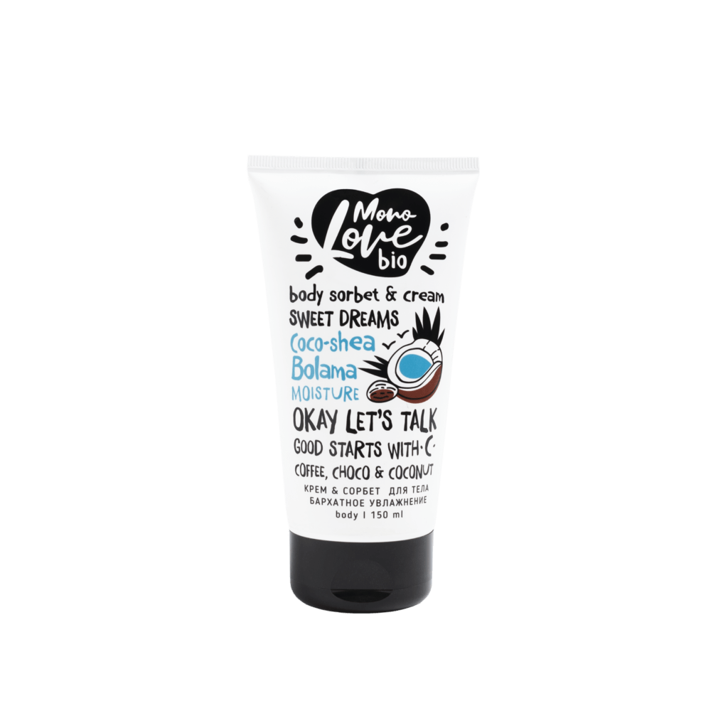 BISOU - Bio MonoLove - Сoco-Shea Bolama hydratační tělový krém, 150ml