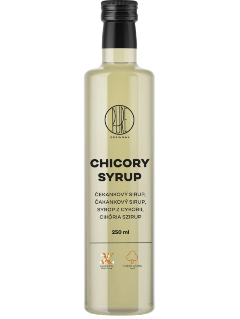 BrainMax Pure® - Chicory syrup, Čekankový sirup, 250 ml