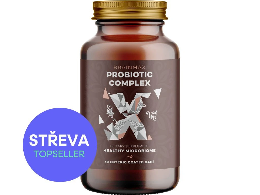 BrainMax - Probiotic Complex® (Probiotika), 60 enterosolventních kapslí