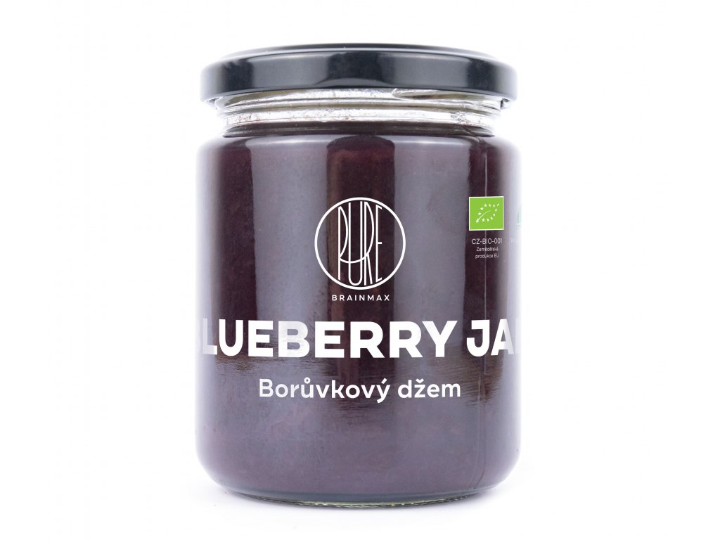 BrainMax Pure Džem Borůvka BIO, 270g *CZ-BIO-001 certifikát