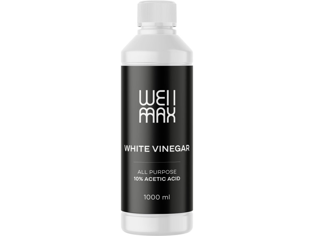 BrainMax WellMax Bílý ocet 10%, 1L