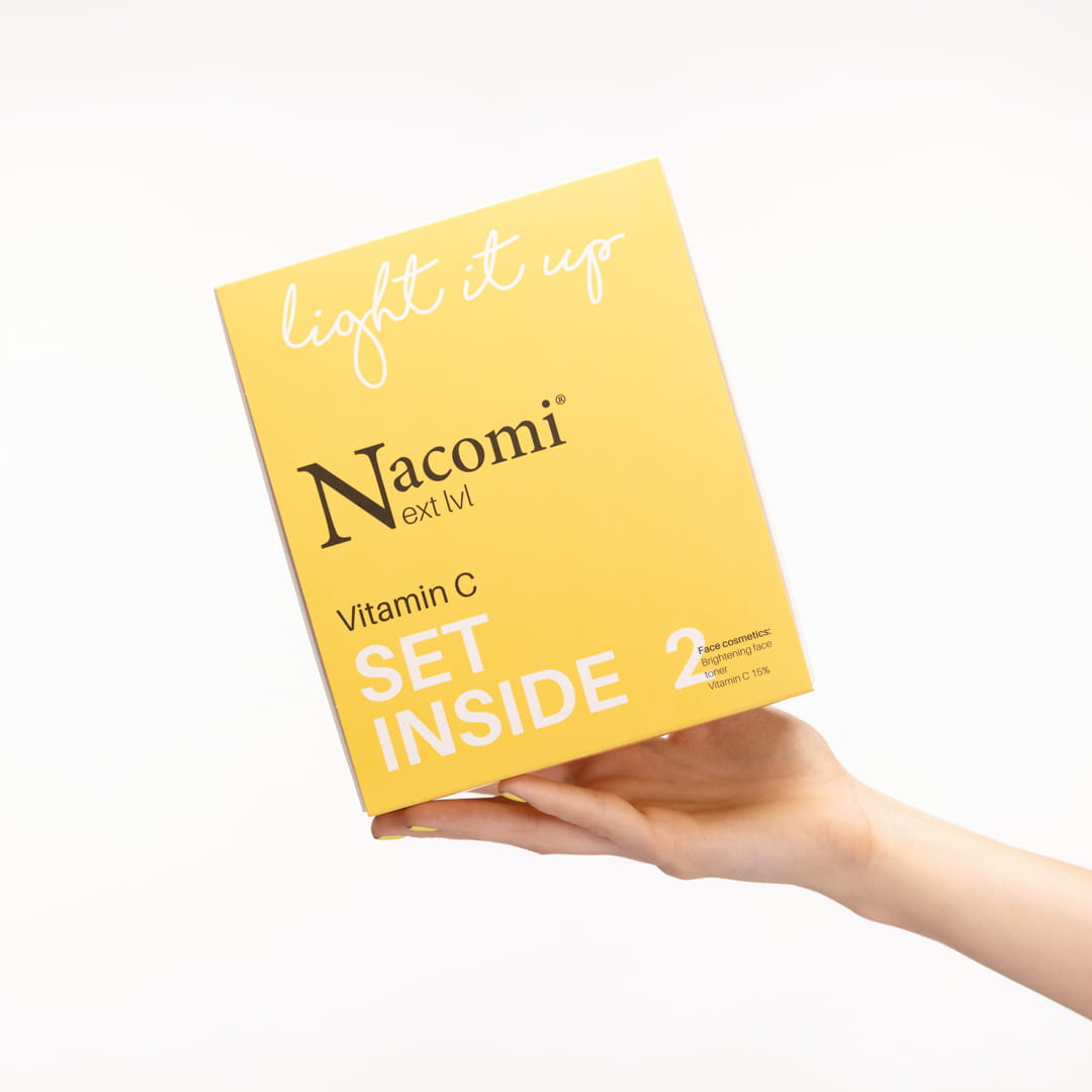 Nacomi Next lvl. - Dárková sada - Vitamín C projasnění pleti, 2ks