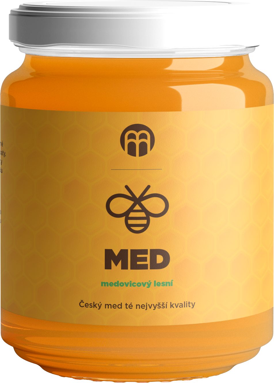 BrainMax Pure® Med medovicový lesní, 950 g