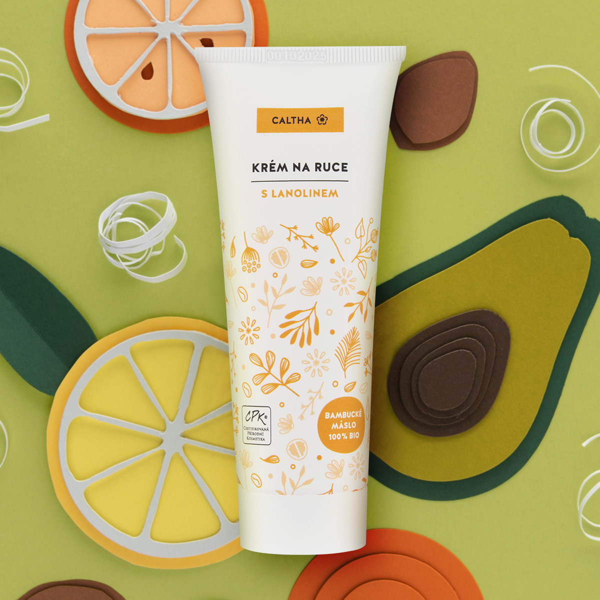 CALTHA - Krém na ruce s LANOLINEM, 75 ml