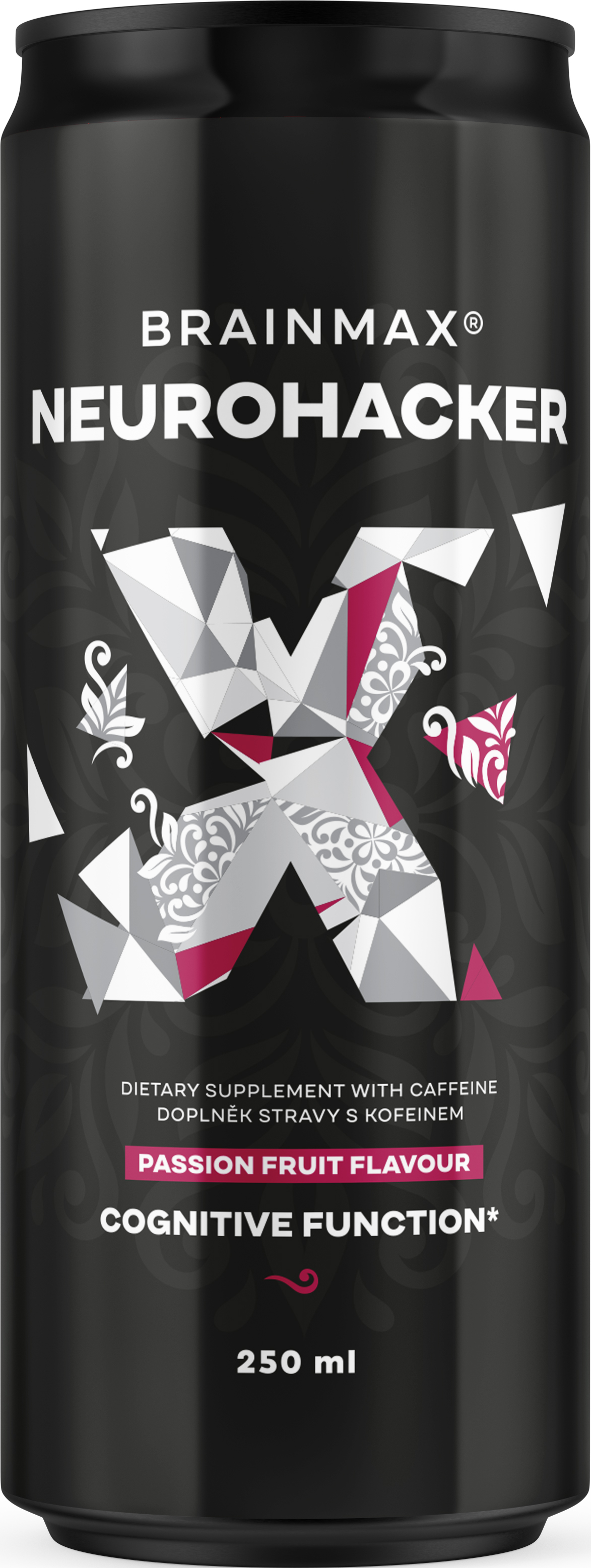 BrainMax Neurohacker® Drink, Maracuja, 250 ml