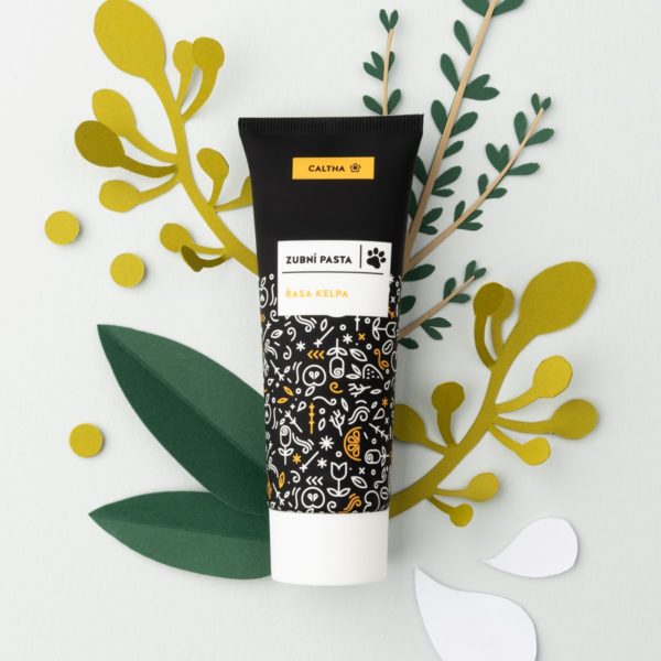 CALTHA - Zubní pasta pro psy a kočky KELPA, 75 ml