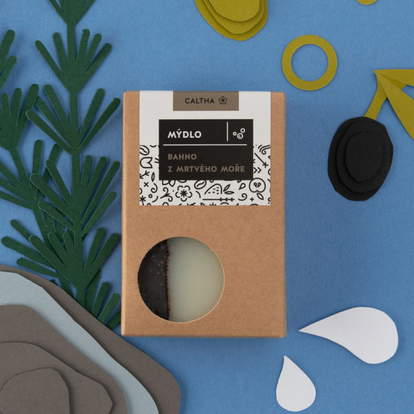 CALTHA - Tuhé mýdlo - BAHNO Z MRTVÉHO MOŘE, 100 G