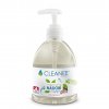 cleanee eko gel na nadobi s vuni rebarbory 500 ml s davkovacem