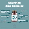 BrainMax Zinc Complex, Zinek, Selen, Měď a Kurkuma, 4 rostlinné kapsle, VZOREK