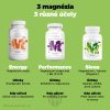 Performance Magnesium 1000 mg, (Hořčík 200 mg + Vitamín B6), 4 rostlinné kapsle, VZOREK