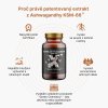BrainMax Super BIO Ashwagandha extrakt KSM-66®, Ašvaganda extrakt, 100 rostlinných kapslí