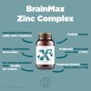 BrainMax Zinc Complex, Zinek, Měď, Selen, Bio Kurkuma, 50 rostlinných kapslí