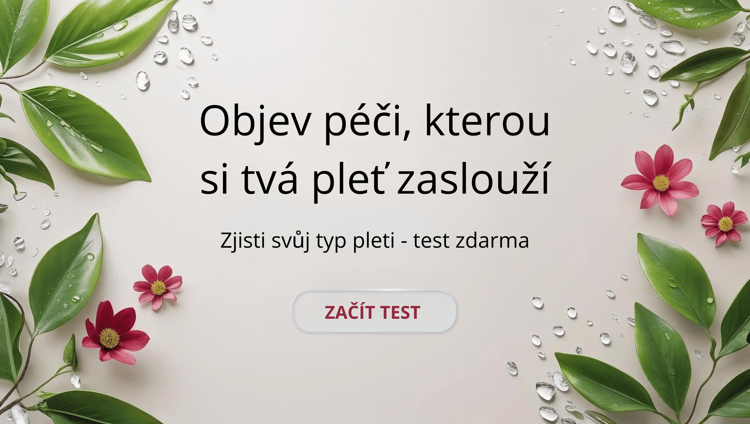 Pleťový test