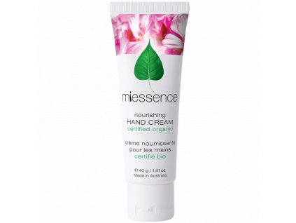 Miessence NourishingHandCream organicskincarecz česko