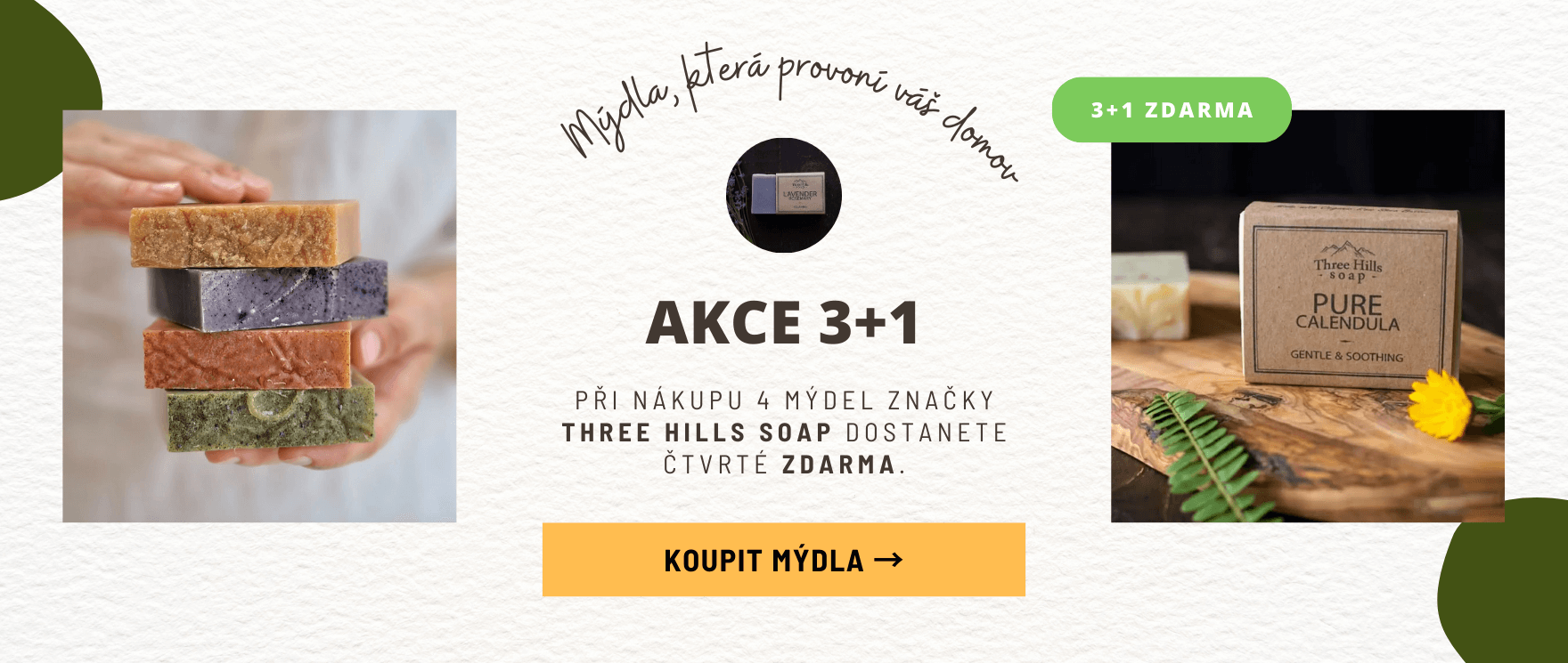 Akce 3+1 zdarma