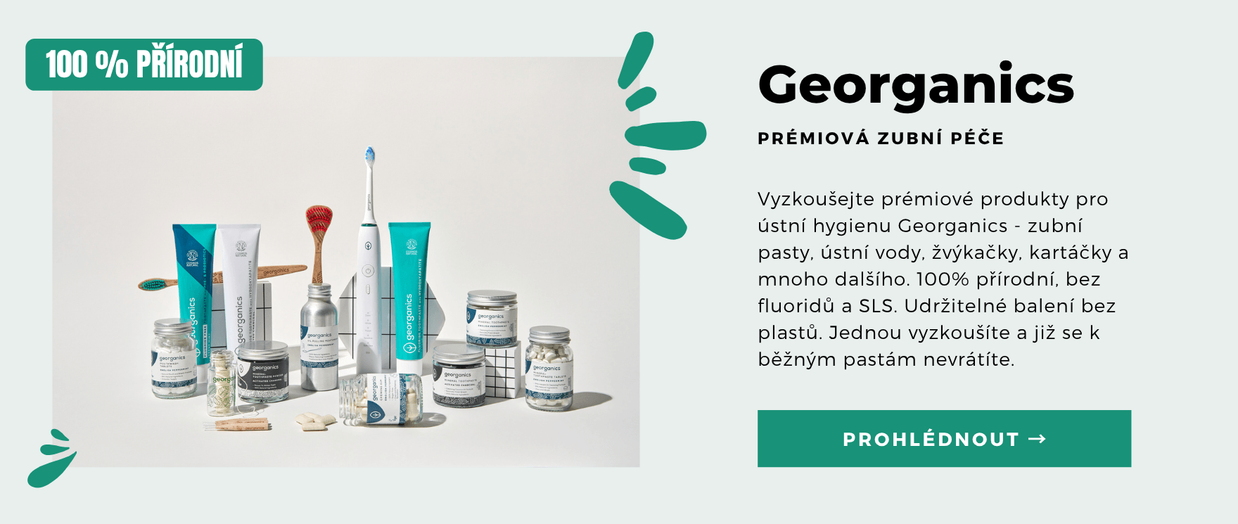 Georganics - prémiová zubní péče