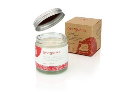 Georganics přírodní pasta s příchutí eukalyptu