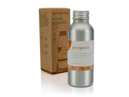 Georganics ústní olej s příchutí pomeranče