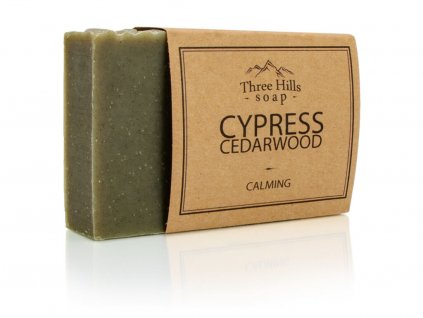 Three Hills Soap přírodní mýdlo cypřiš a cedr