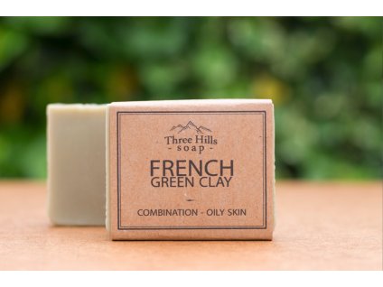 Three hills soap french green clay