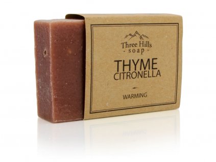 Three Hills Soap přírodní mýdlo s tymiánem a vůní citronové trávy