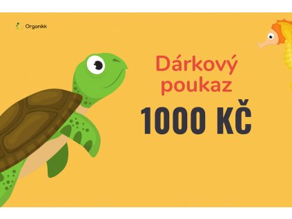 Dárkový poukaz 1000 kč