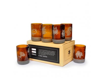 iWas sklenice animals produkt