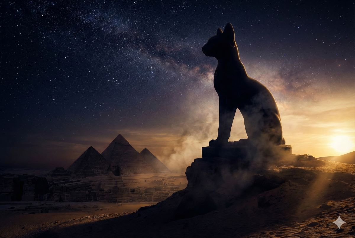 Bastet: Bohyně s tváří kočky, která chrání domov a probouzí ženskou sílu