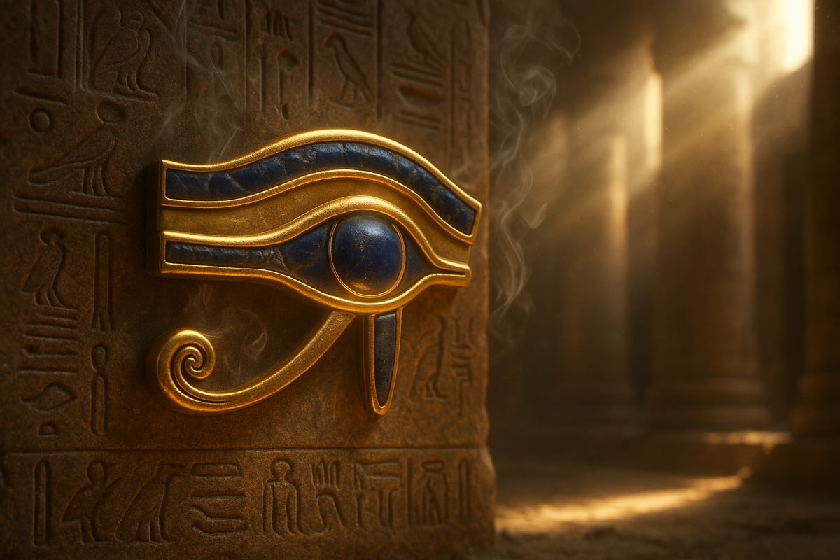 Oko, které chrání, léčí a přináší klid – tajemství symbolu Vedžat