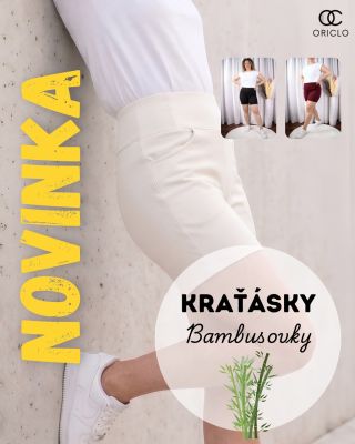 🚨 Rychlá novinka! 🚨 Naše Bambusovky nově i jako kraťasy! 😍☀️ Rychle do nich, protože v tomhle vedru jsou naprostou...