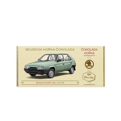 1134 skoda favorit 136 l typ 781 horka cokolada 100 g