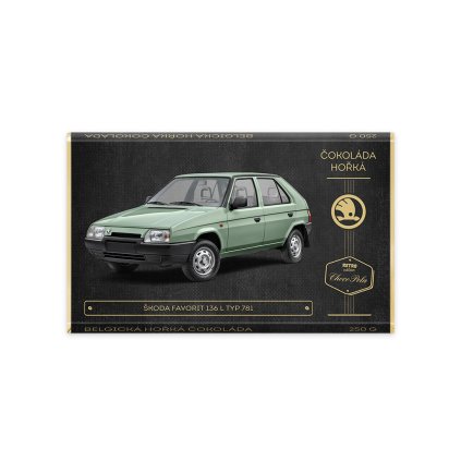1176 1 skoda favorit 136 l typ 781 horka cokolada 250 g