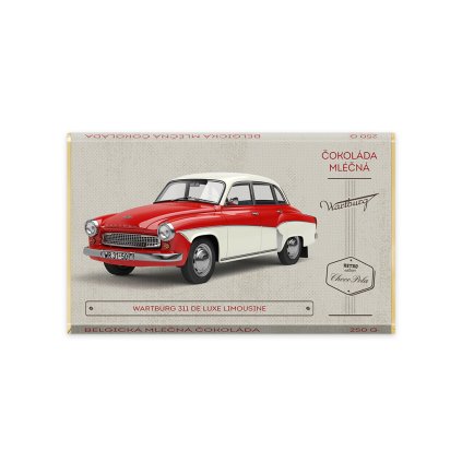 1245 wartburg 311 de luxe limousine mlecna cokolada 250 g