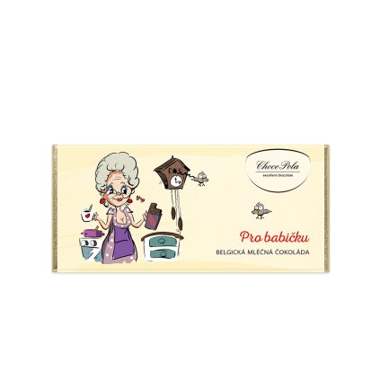 1713 pro babicku ilustrovane prani z mlecne cokolady 100 g
