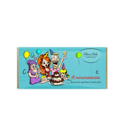 1716 k narozeninam ilustrovane prani z mlecne cokolady 100 g