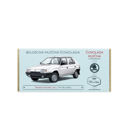 567 skoda favorit 136 l typ 781 1991 mlecna cokolada 100 g
