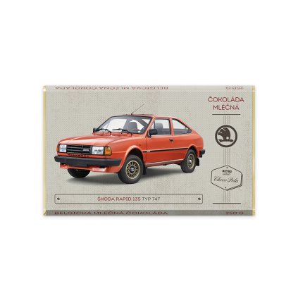 711 skoda rapid 135 typ 747 mlecna cokolada 250 g