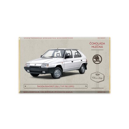 714 skoda favorit 136 l typ 781 1991 mlecna cokolada 250 g