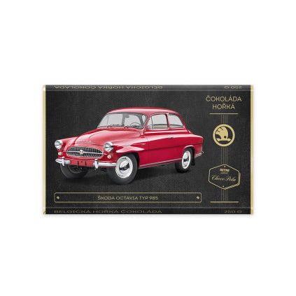 732 skoda octavia typ 985 cervena horka cokolada 250 g