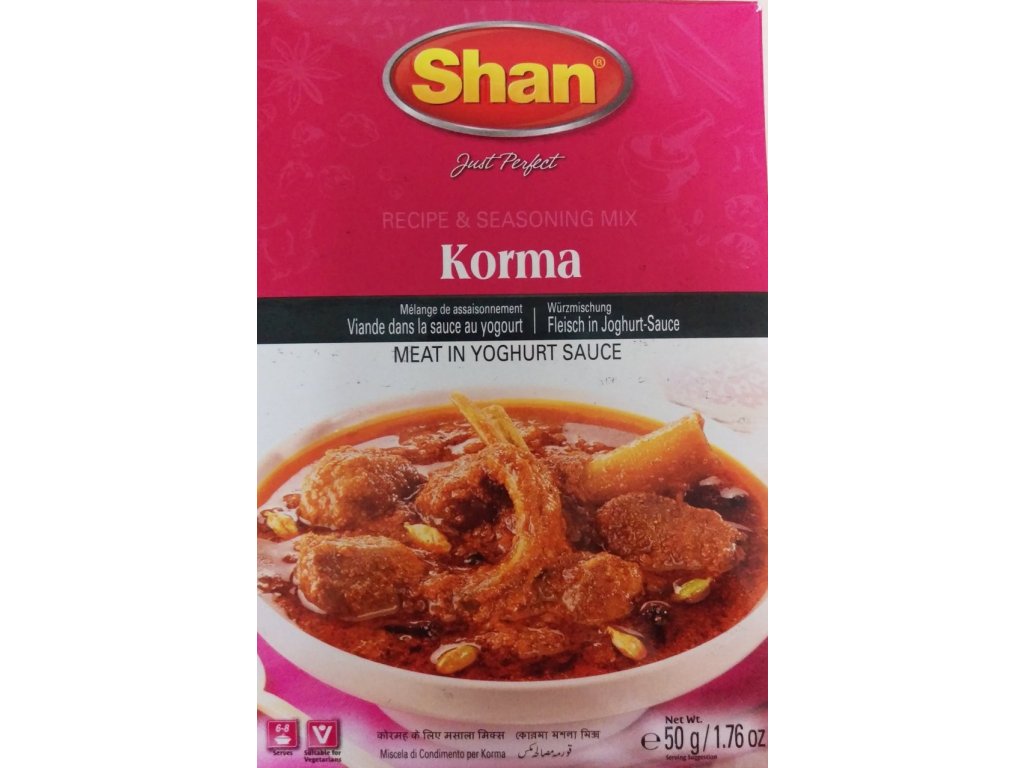 Shan Korma Meat in yoghurt sauce