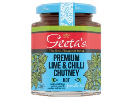 Geeta's Limetka&Chilli Chutney 230g