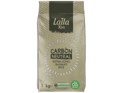 Basmati Carbon Neutral Extra Long rýže 1kg - Laila