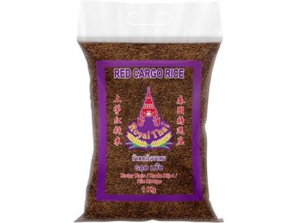 ROYAL THAI RICE Červená rýže Cargo, 1 kg