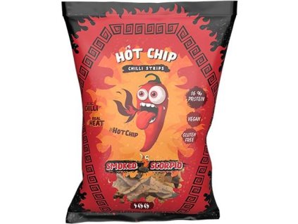HOT CHIP Chilli proužky uzené Scorpio Hot 80 g