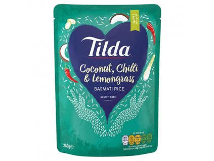 Tilda Coconut Chilli & Lemongrass Basmati Rýže 250g