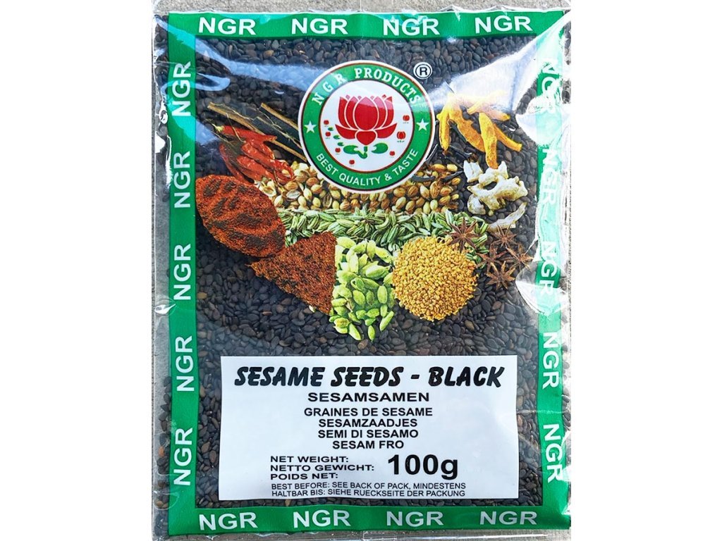 NGR Sezamové semienka čierne 100g