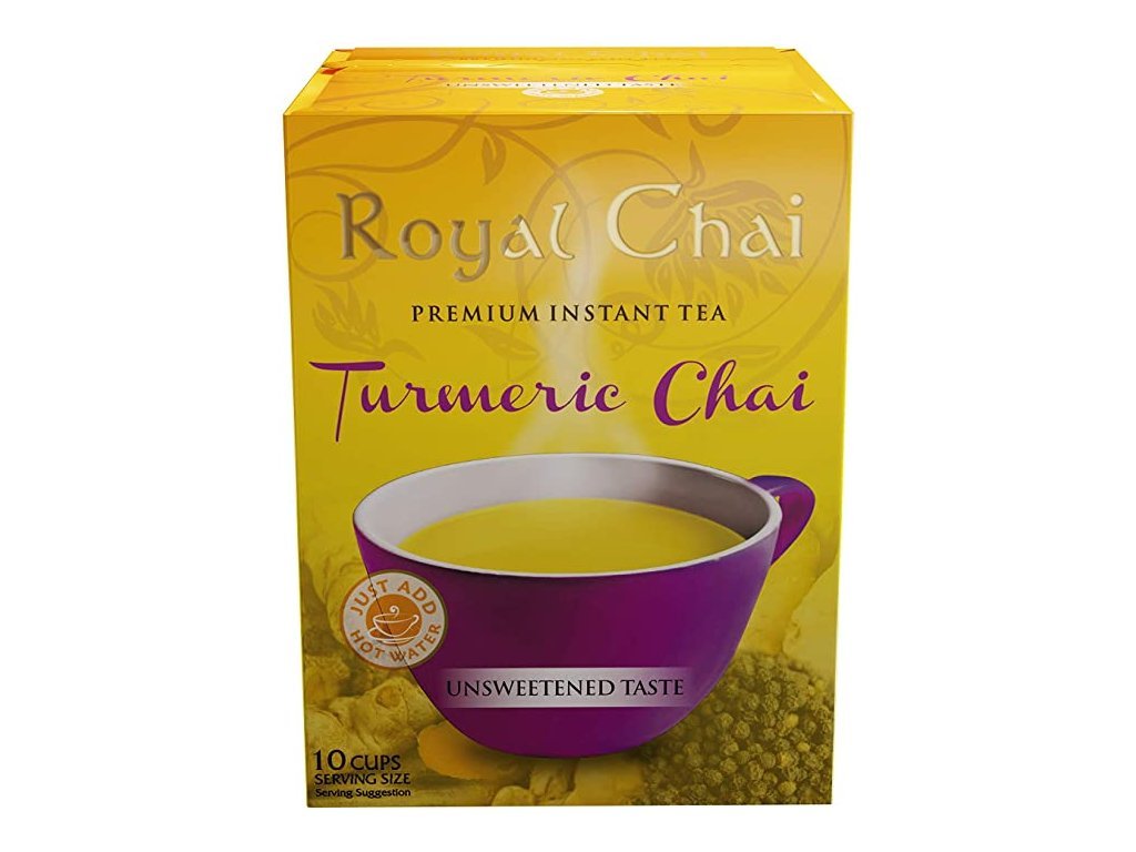 Royal Chai Kurkuma Premiový Čaj - Nesladený 140g