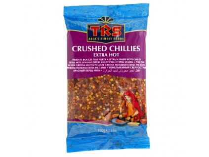 TRS Drvené Chilli Extra Pálivé 100g