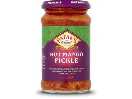 Pataks Nakladané Pálivé Mango 283g